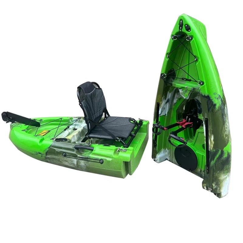 Fishing Kayak Pedal Drive - 10FT Modular Propulsion Pedal-powered Fishing Kayak