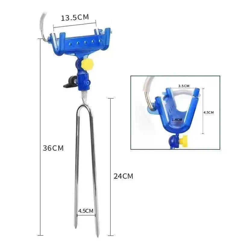 Fishing Kayak Rod Holder - 360 Adjustable Fishing Rod Holder Locking