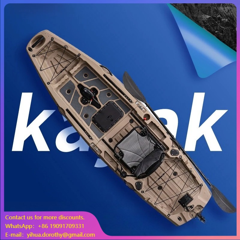 Fishing Kayak Pedal Drive - LLDPE Modular Kayak With Engine Fishing