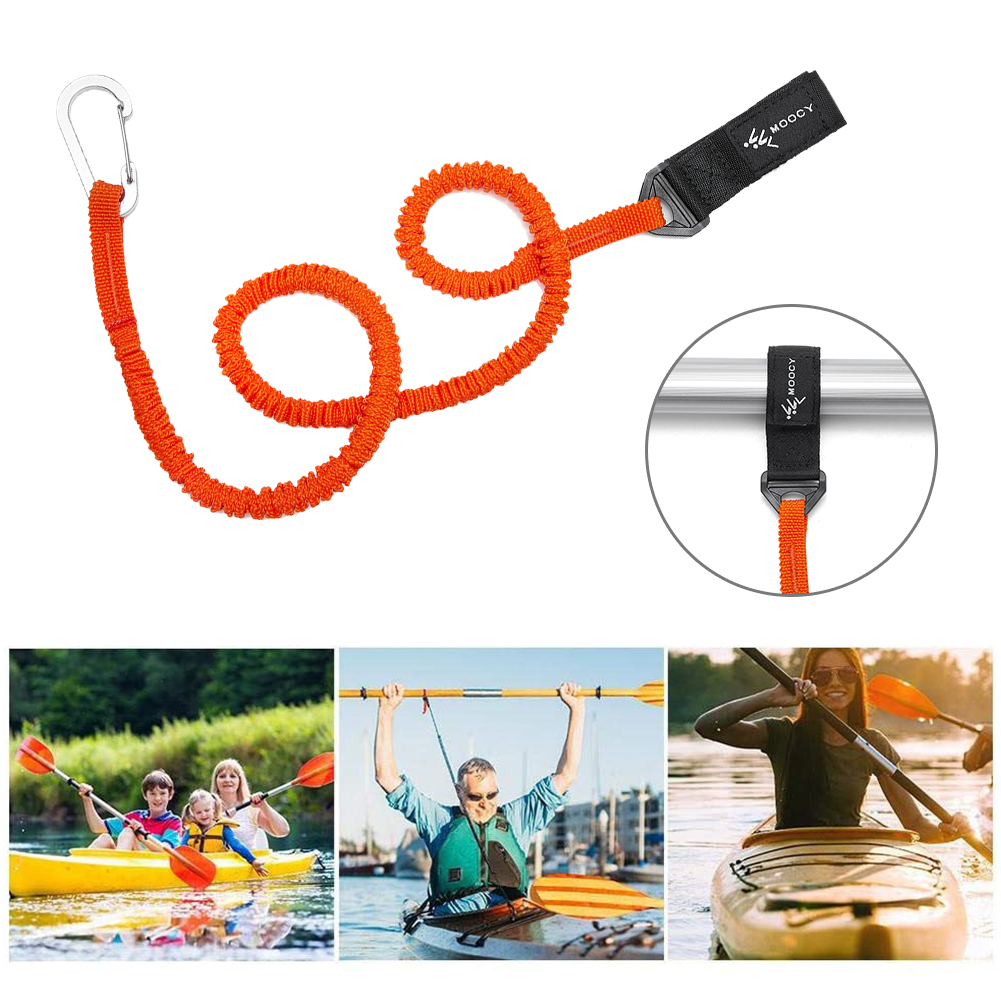 10-1PCS Elastic Kayak Canoe Pa - огляд і ціна Fishing Kayak Paddle Leash