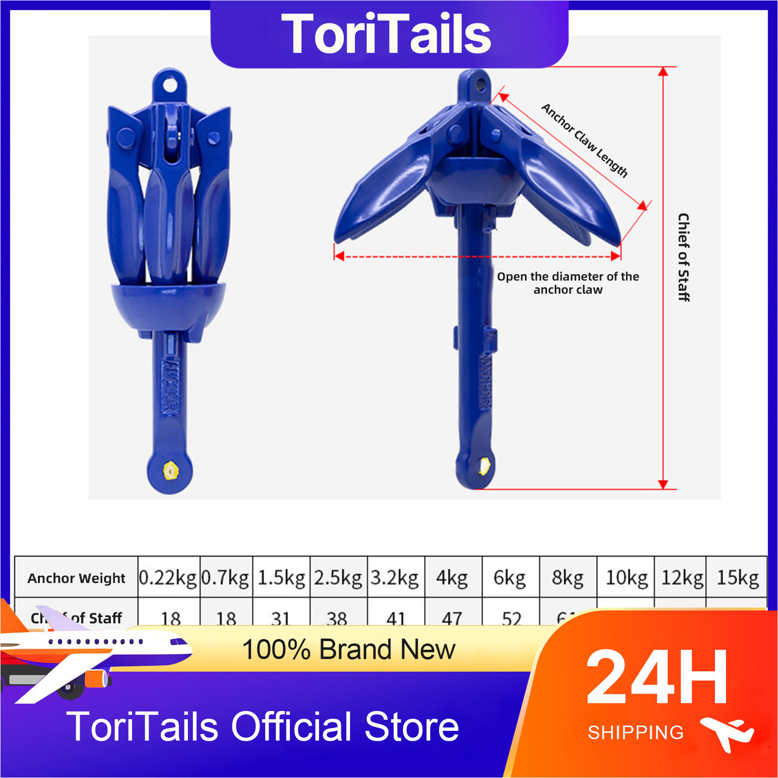 Kayak Anchor Kits Folding Anch - огляд і ціна Fishing Kayak Anchor